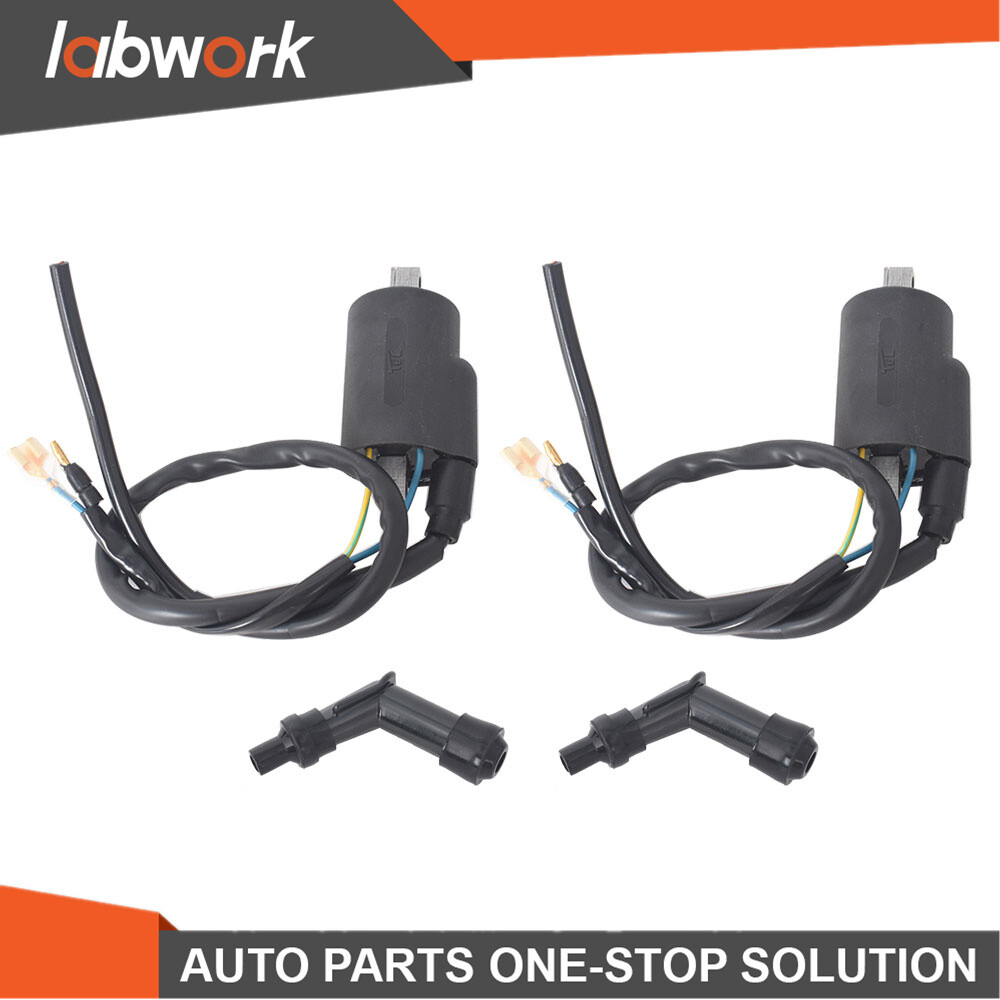 Labwork 12V Ignition Coil For Honda CB350 CL350 SL350 CL450 CB450 CB500 2-Pack
