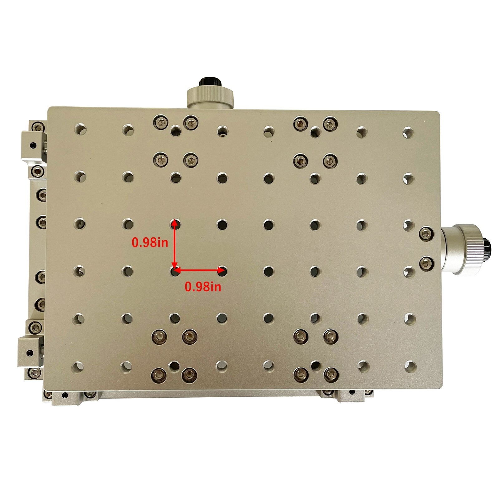 XY Axis 2 Axis Positioning Marking Machine Adjustabl Work Table Mobile Laser