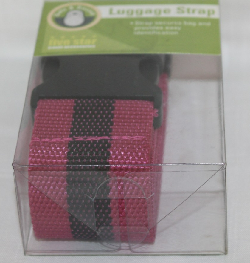 Five Star Travel Accessories Luggage Strap Raspberry Color-G8