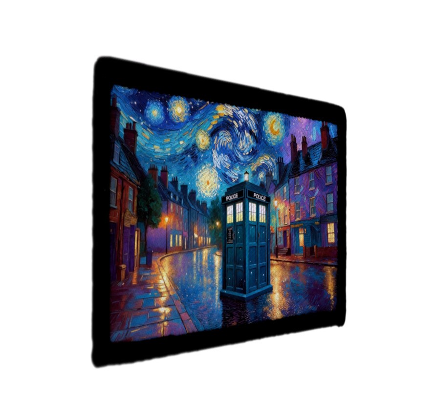 Hypnotic TV Set Retro Spirals Brainwash Patch Sew on [sub]
