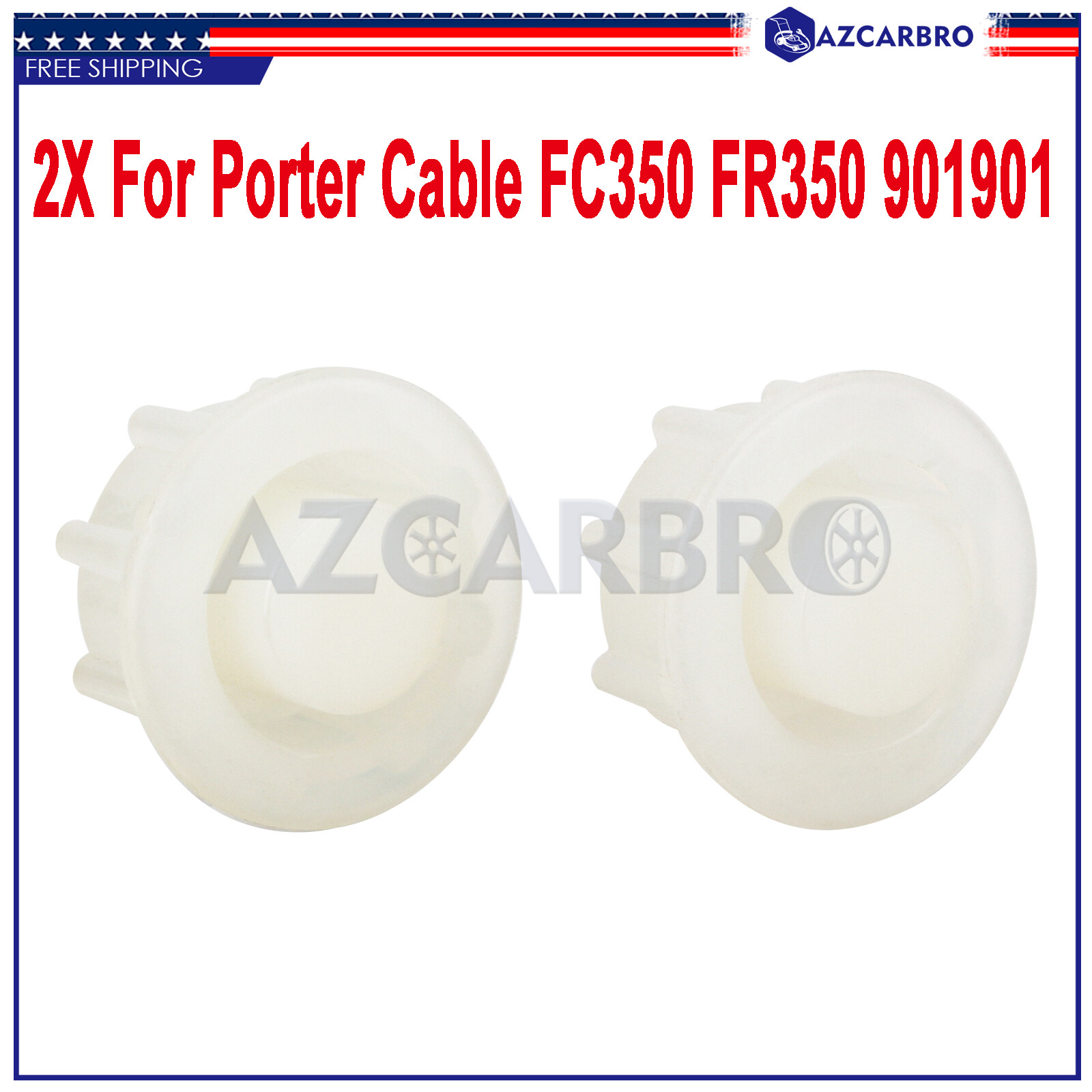 Replacement Bumper Nailer Piston Stop 2pcs Fits Porter Cable FC350 FR350 901901