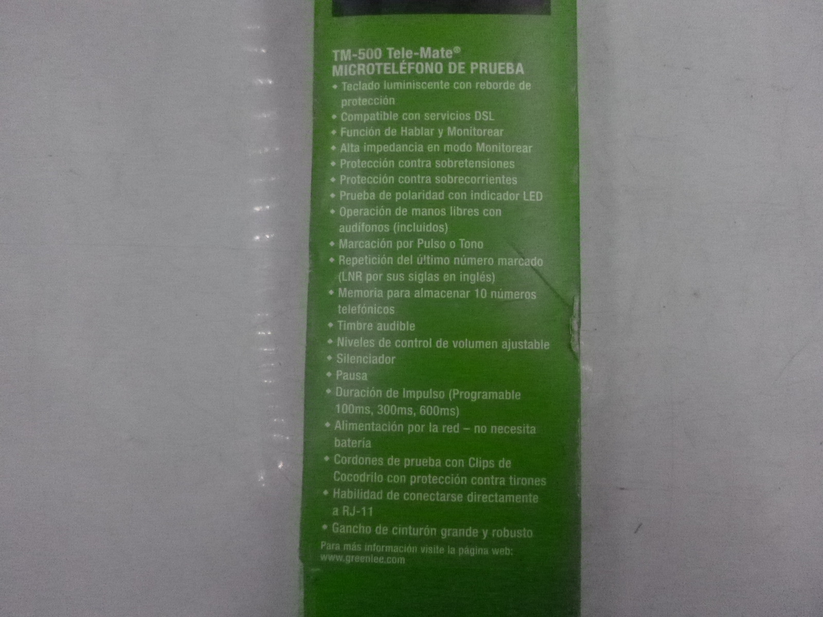 Greenlee Communications TM-500 Telephone Test Set
