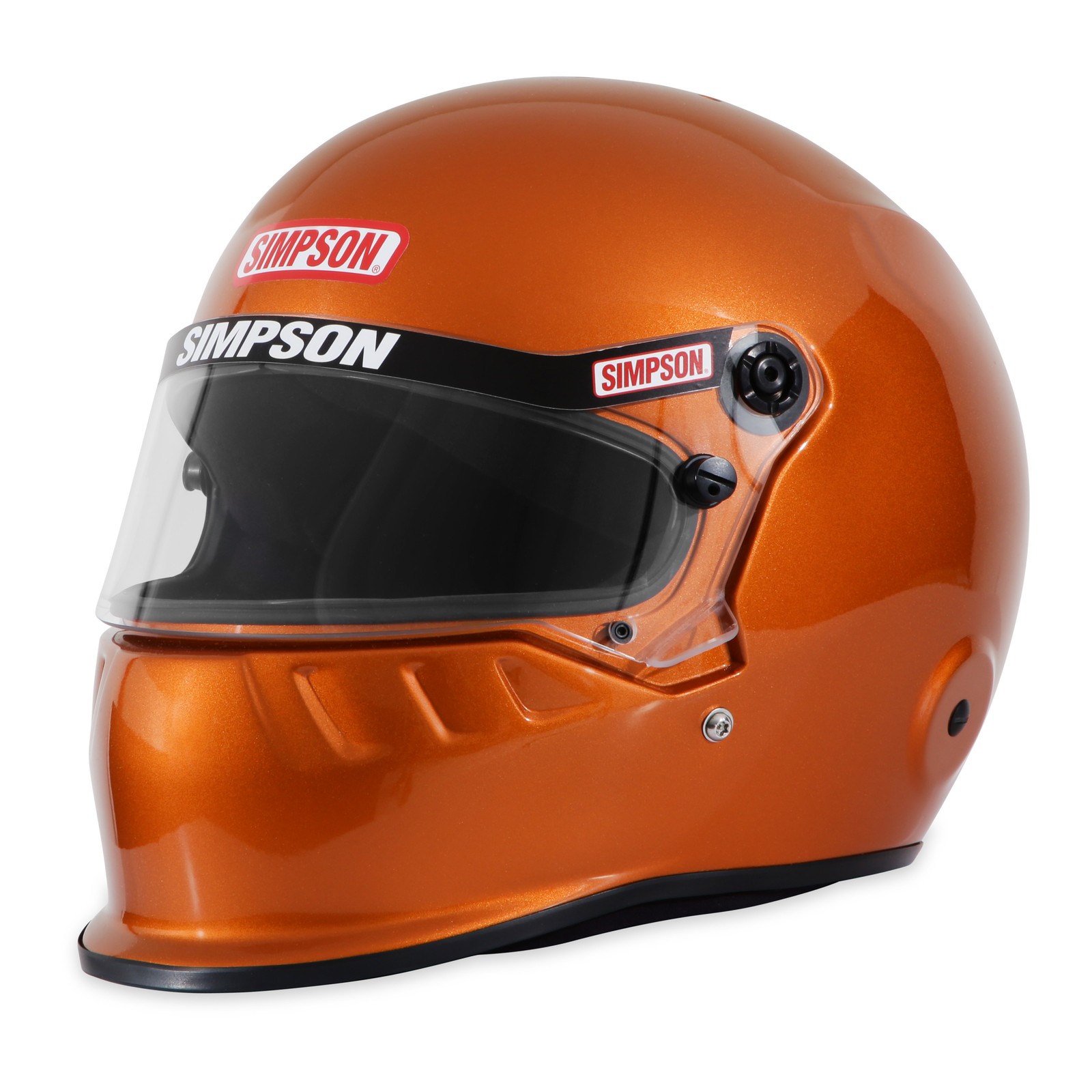 Simpson Racing 7950029 SD1 Dirt Track Helmet - Snell SA2020 - Copper - Adult MED