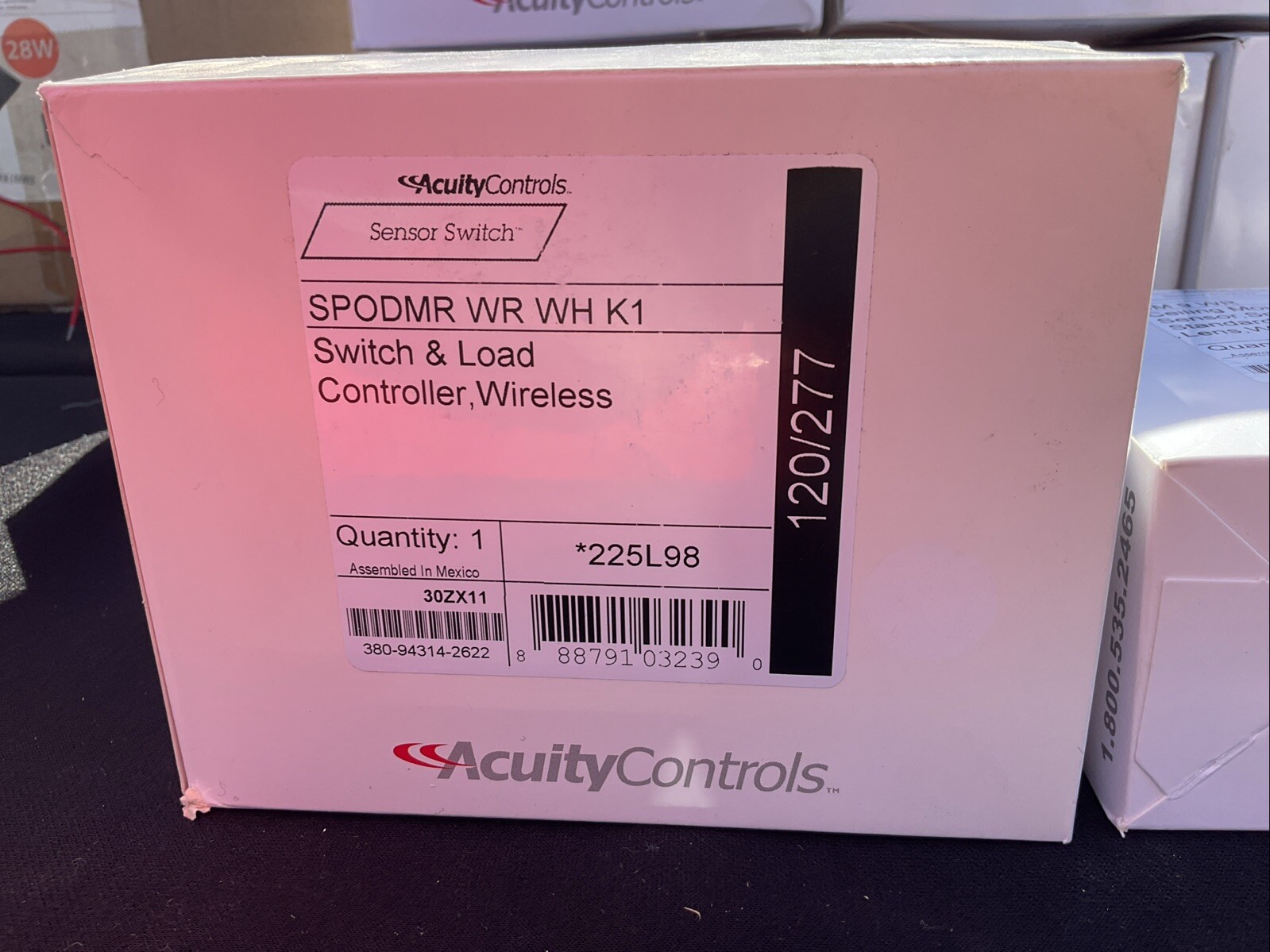 *NEW NIB* Acuity SPODMR WR WH K1 Wireless Occupancy Sensor Kit Switch Controller