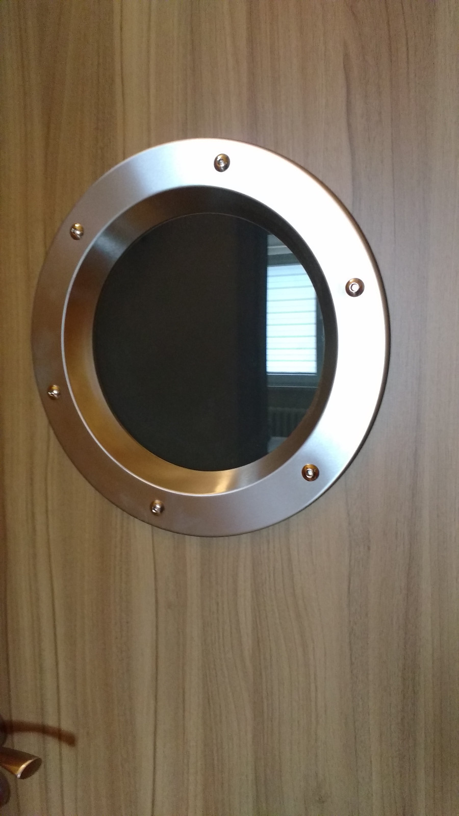 PORTHOLE BULL'S EYE FOR DOORS phi 350 mm