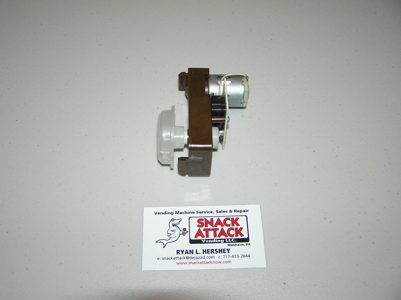 ROWE 5900 / 6800 SNACK VENDING MACHINE VEND MOTOR w / Coupling part#493018650096