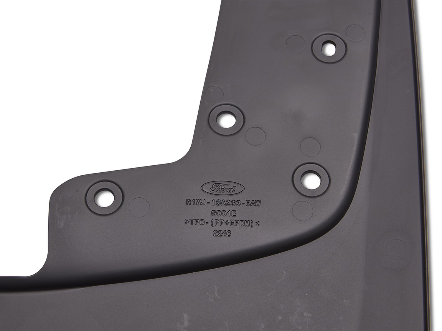 Genuine Ford Ranger Raptor Molded Front Splash Guard 2024-2026