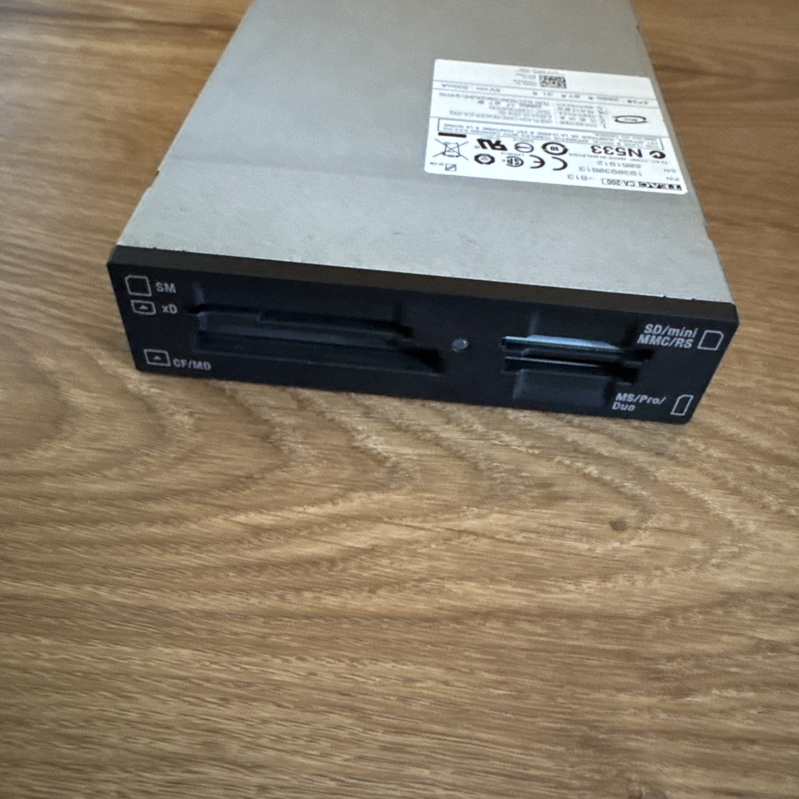 TEAC CA-200 Memory Card SD CF Mini Reader Internal Desktop PC 3.5" Floppy Bay