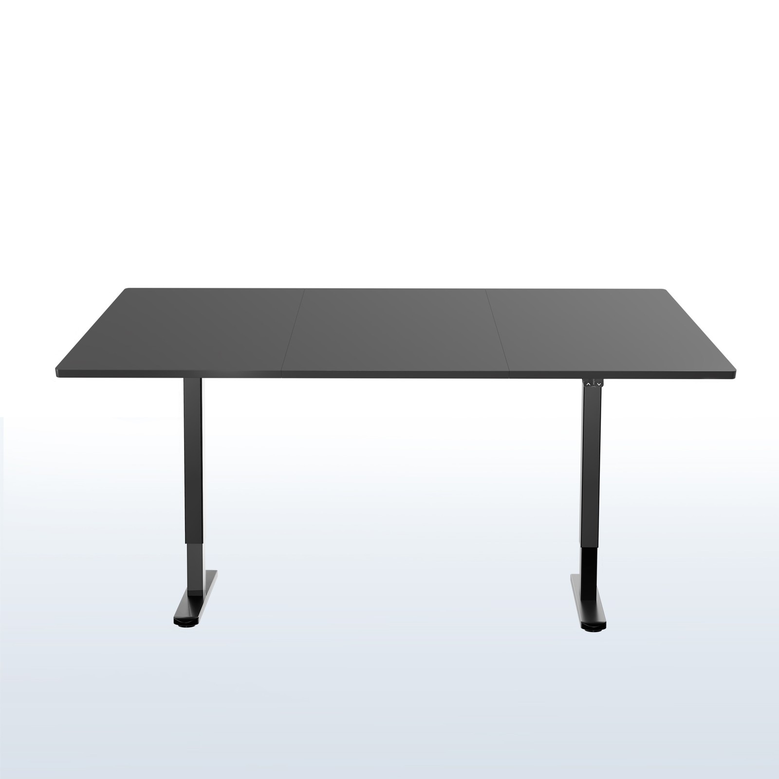VIVO Electric 71” x 30” Stand Up Desk Workstation, Black Top, Black Frame