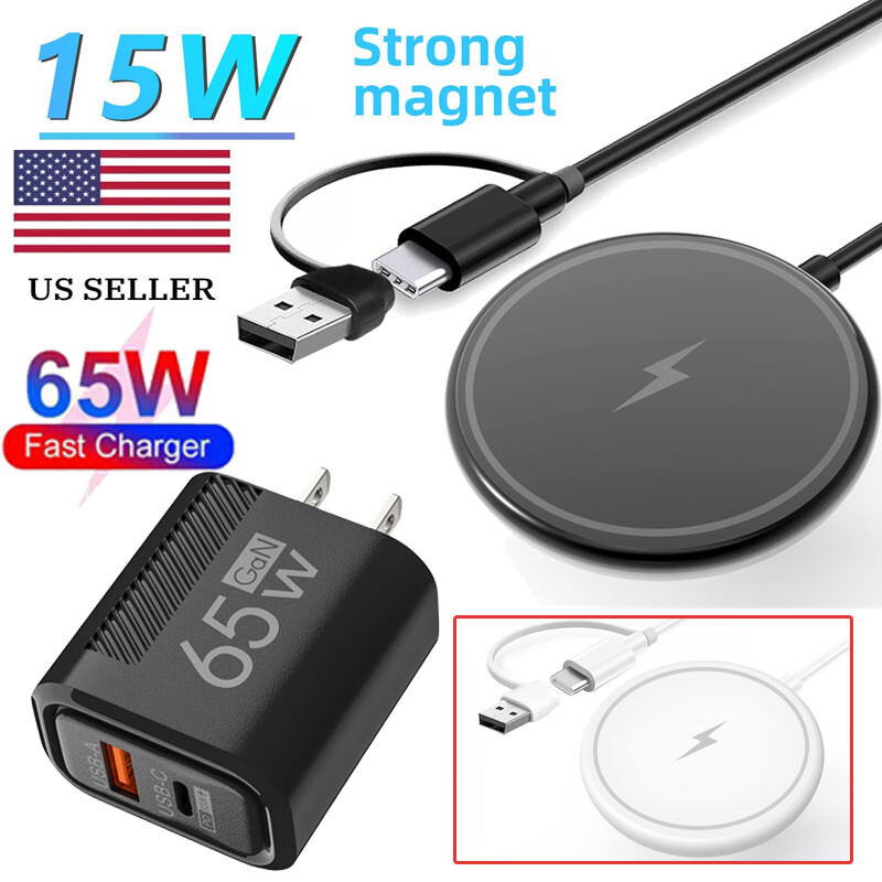 Fast Wireless Magnetic Charger Charging Pad For Apple iPhone 17 16 Pro Max 15 14