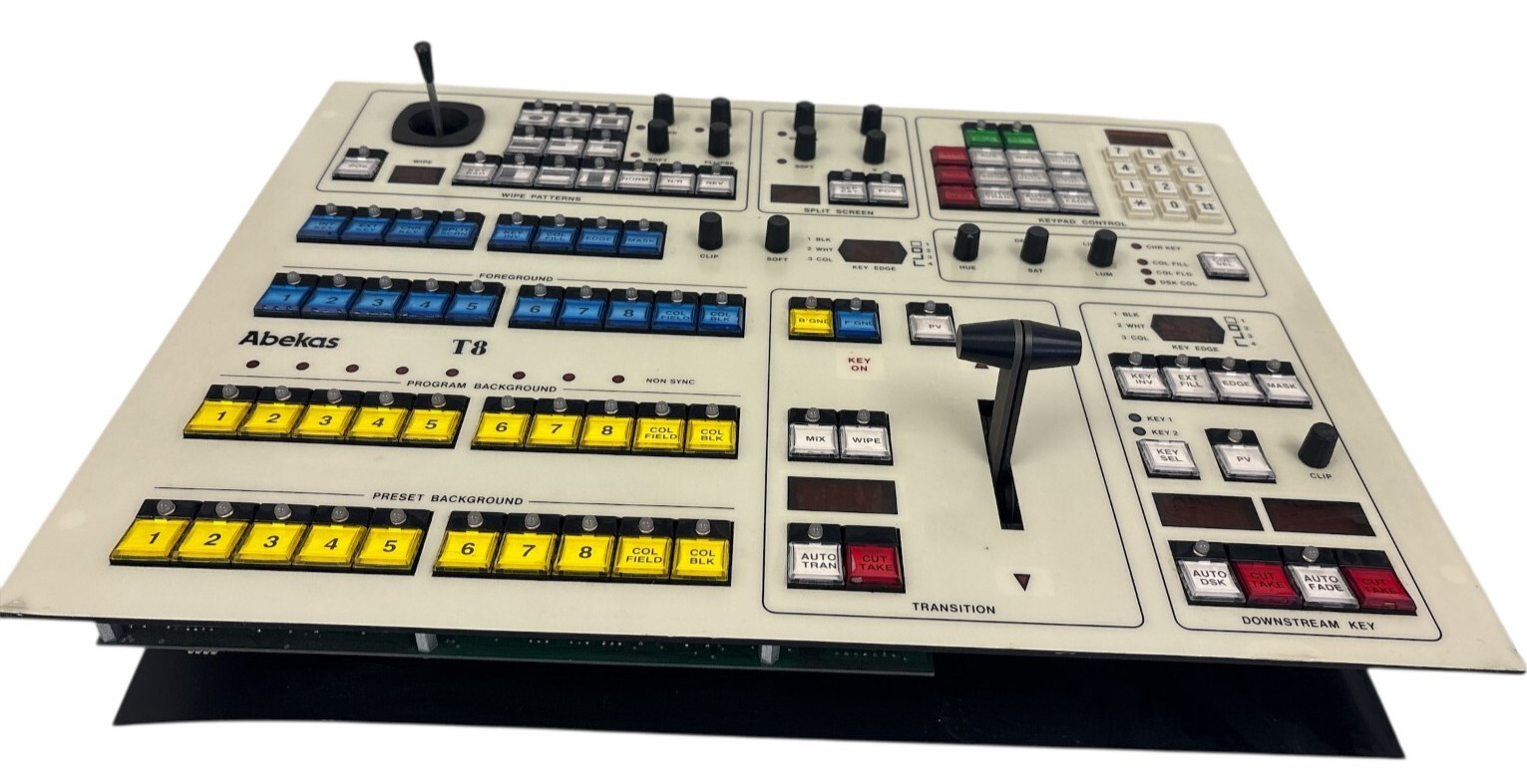 ABEKAS T8CN CP video switcher control panel