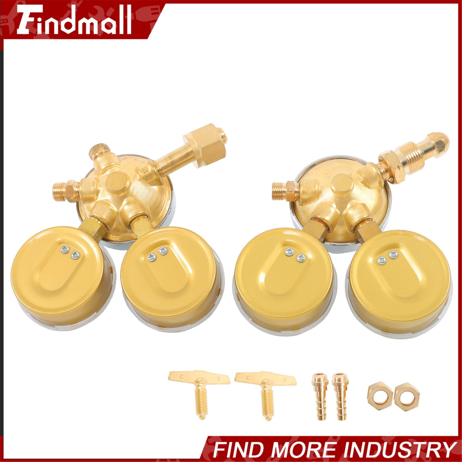Acetylene Oxygen Gas Welding Regulator Pressure Gauge Fit Solid Brass Set