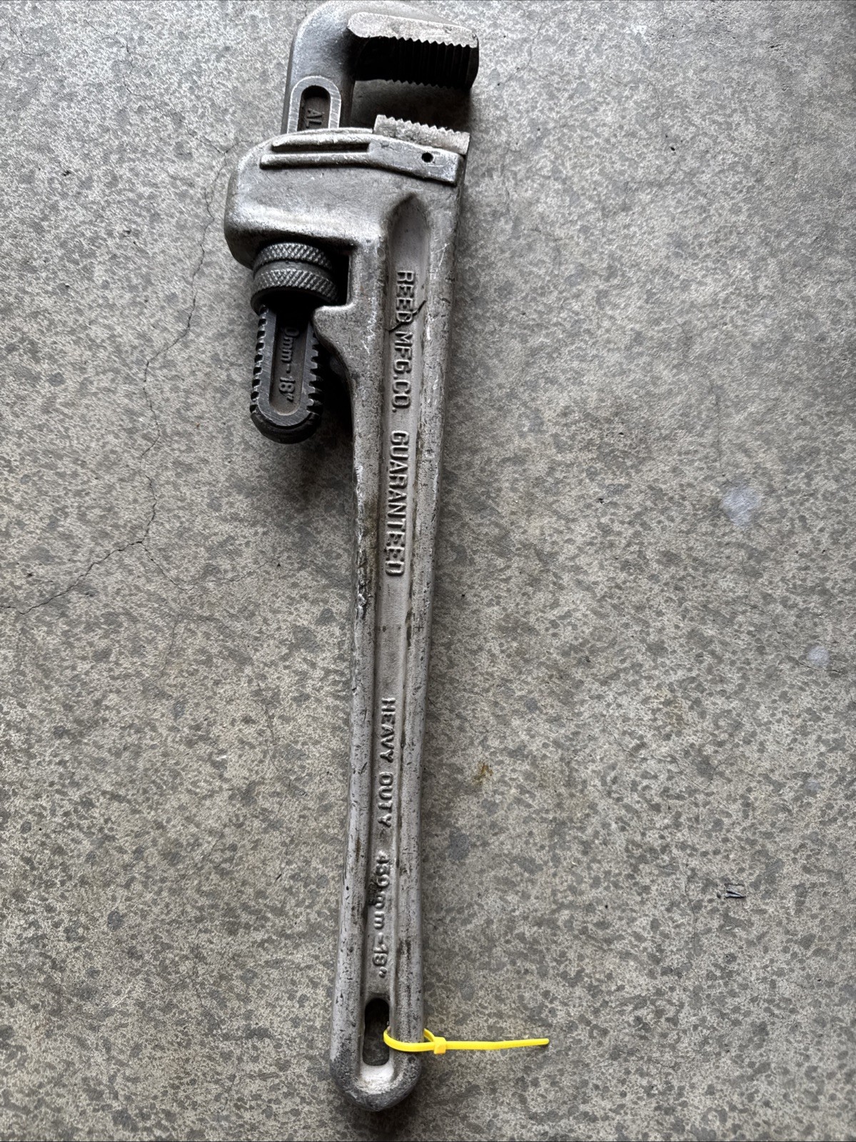 REED CO. ARW18 OFFSET PIPE WRENCH