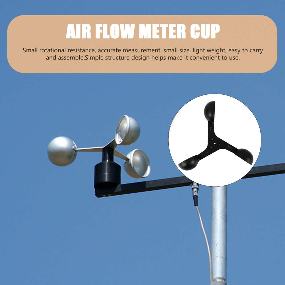 Weather Instruments Wind Speeds Anemometer Sensor Station Replacement Cup