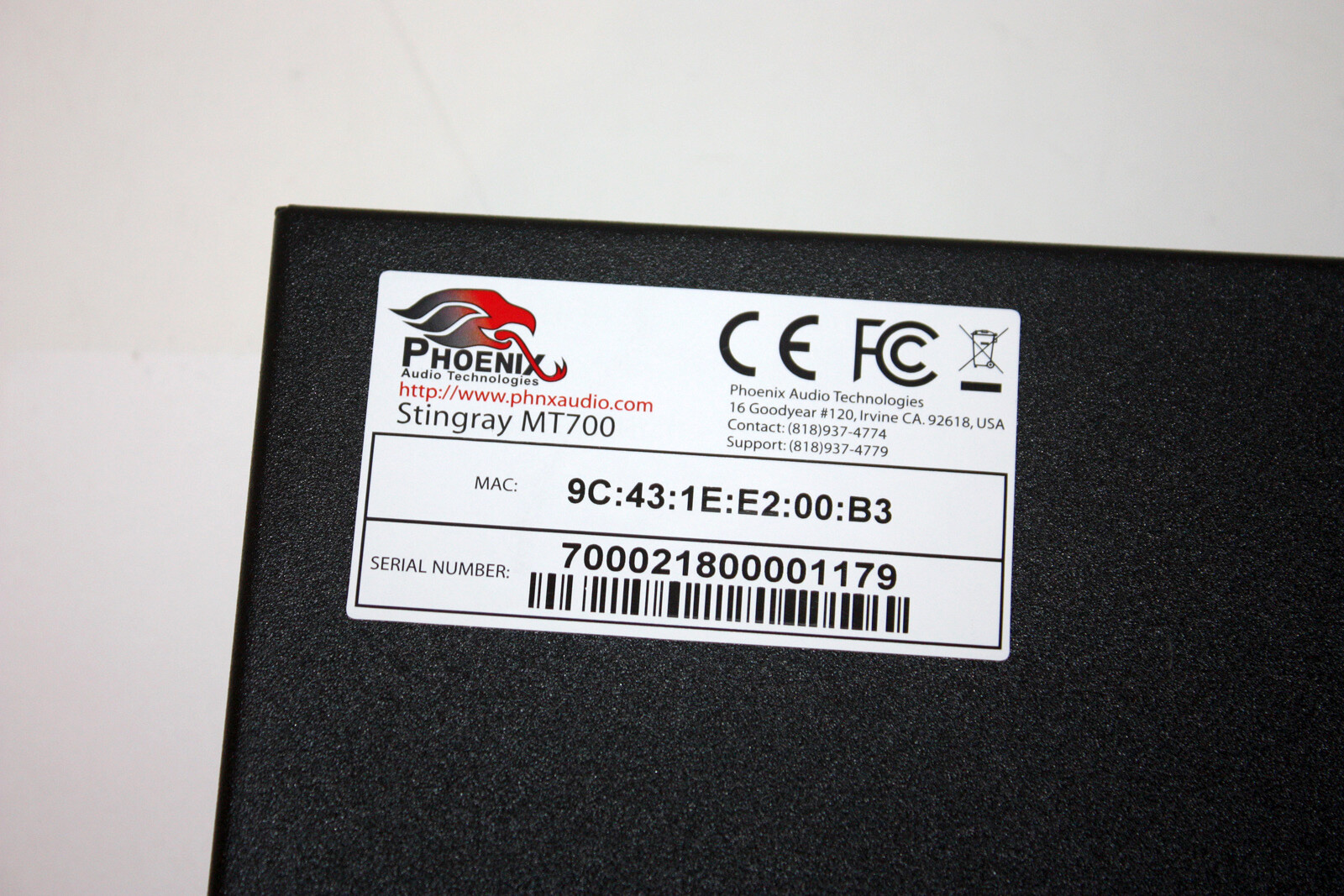 Phoenix Audio Technologies Stingray MT700 All-in-One Distributed Array Mixer