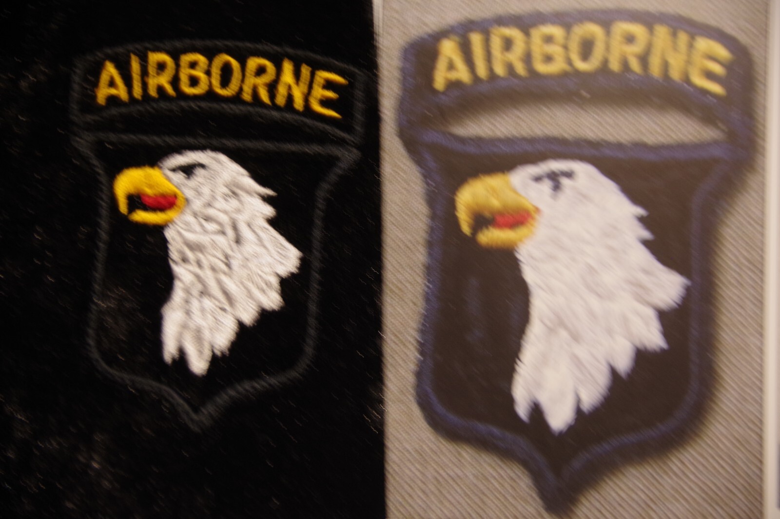 101st Airborne Infantry Division TYPE 8 patch - Miss Drop 44