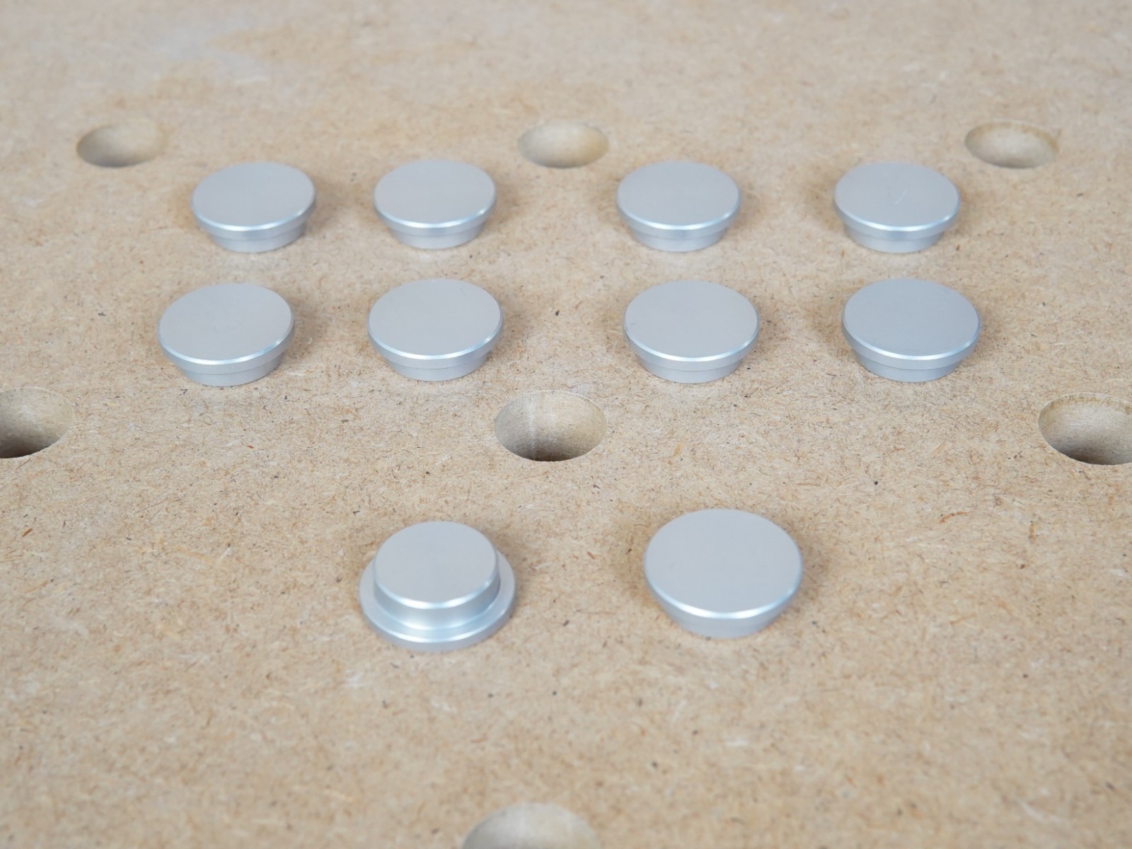Aluminum MFT Protector Buttons Set of 10, Compatible with Festool MFT/3 Table