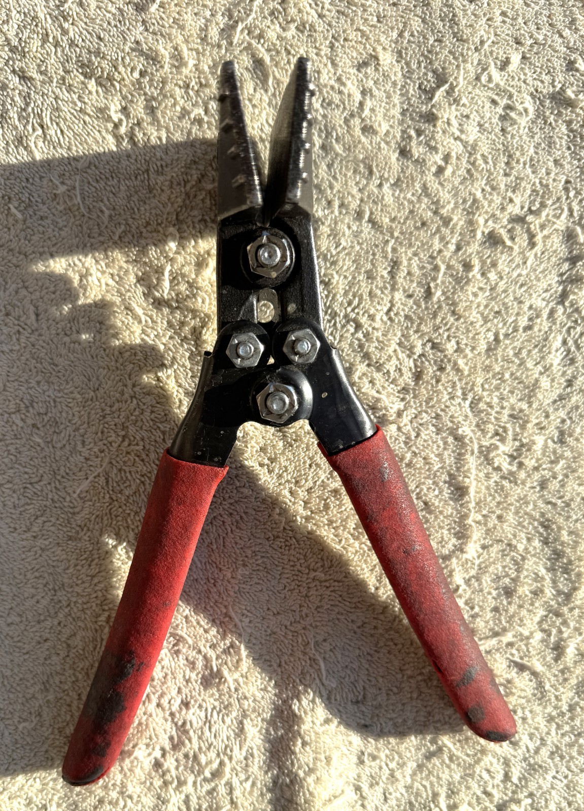 HAND SEAMER PLIERS BY WISS, HS-1, MADE IN USA, 8.3/4"