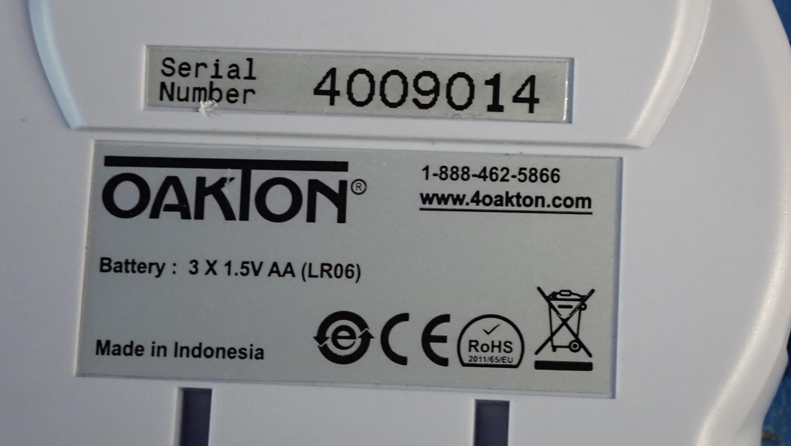 Oakton TEMP 300 JTEK Type Thermometer