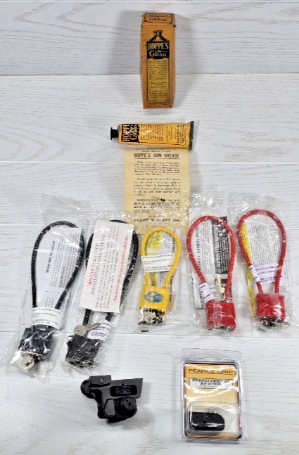 Gun Cable Lock Lot 8pc Remington Firearm Safety Locks Hoppes Gun Grease Mixed