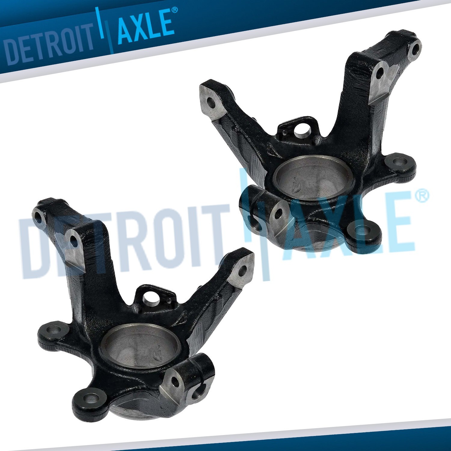 Pair Front Steering Knuckles for 2005-2012 Ford Escape Mercury Mariner Tribute