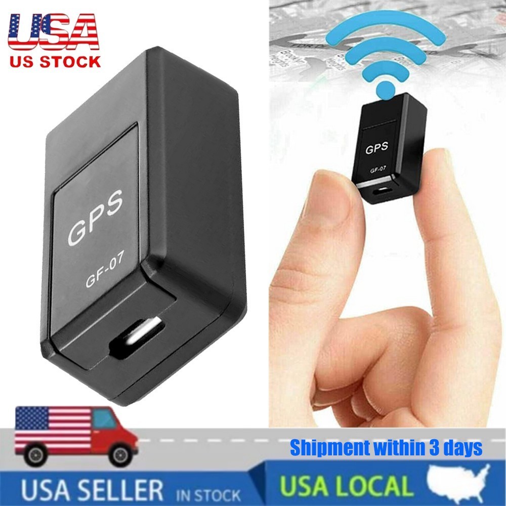Magnetic GF07 Mini GPS Real Time Car Locator Tracker GSM/GPRS Tracking Device US