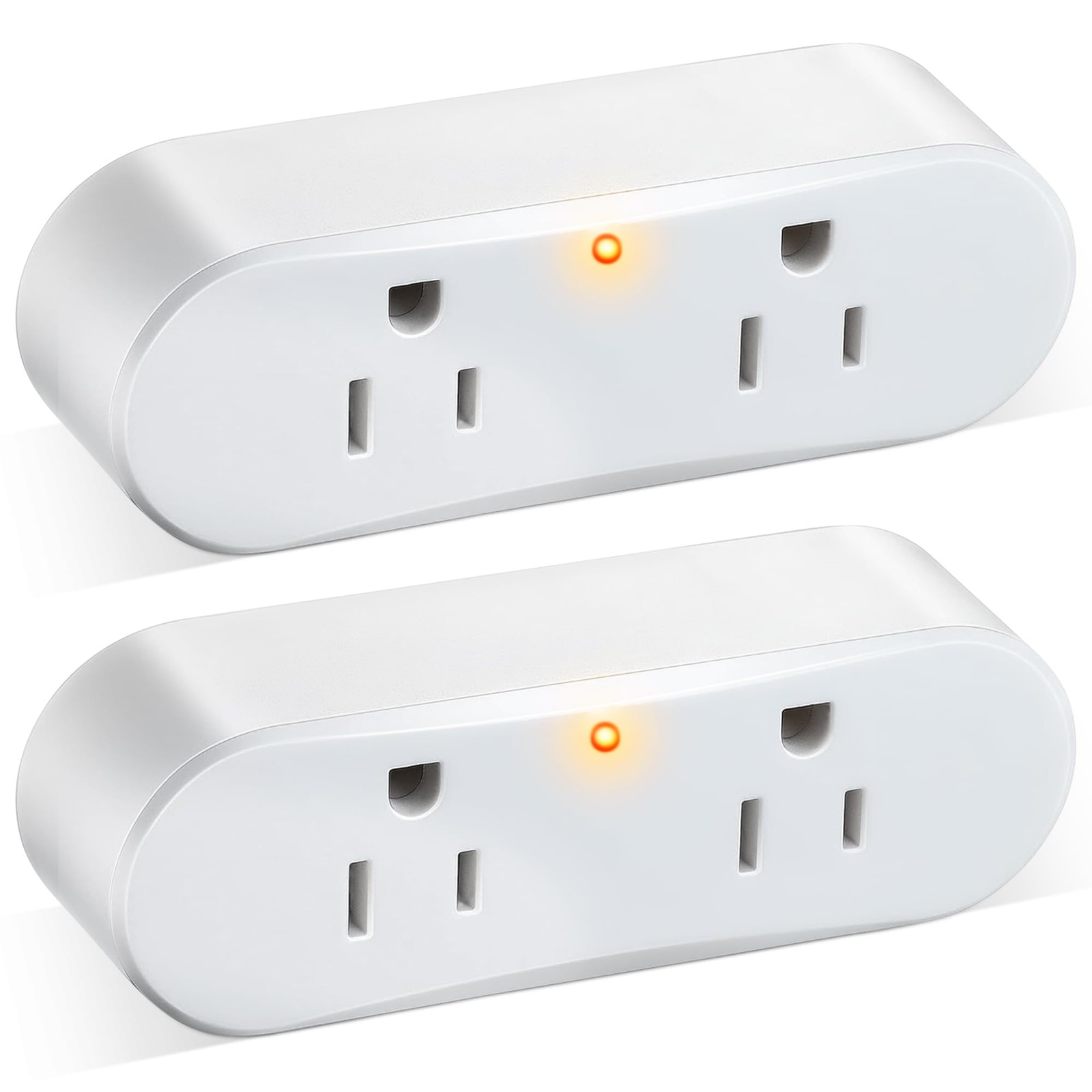 2 Packs Thermostatically Controlled Outlet, On at 32°F/Off at 50°F Plug in Th...