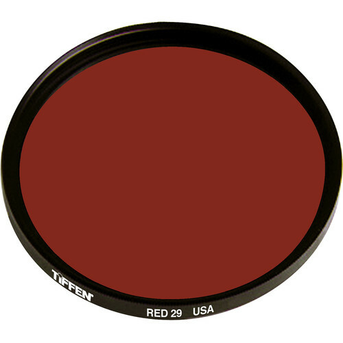 New Tiffen #29 Dark Red Filter (52mm) 52R29 - Stronger than a #25 Red Filter
