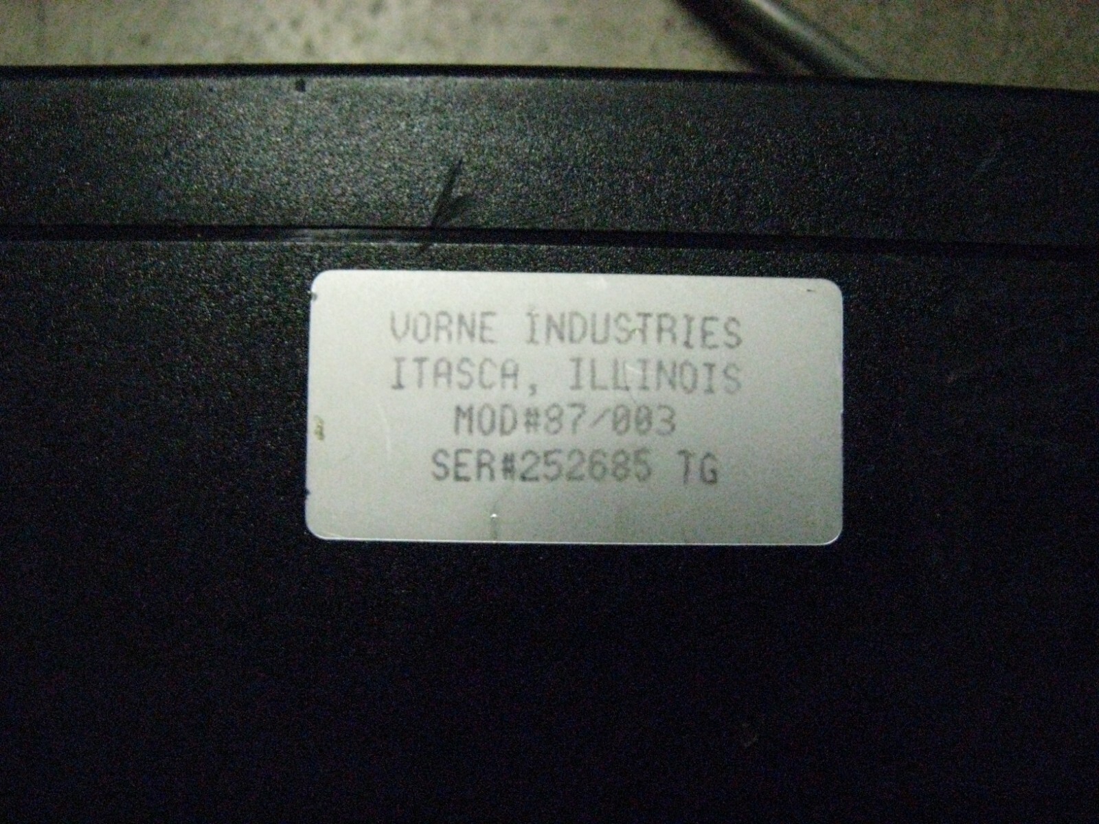 VORNE LED Number Number Board 87/805-4D-8TX