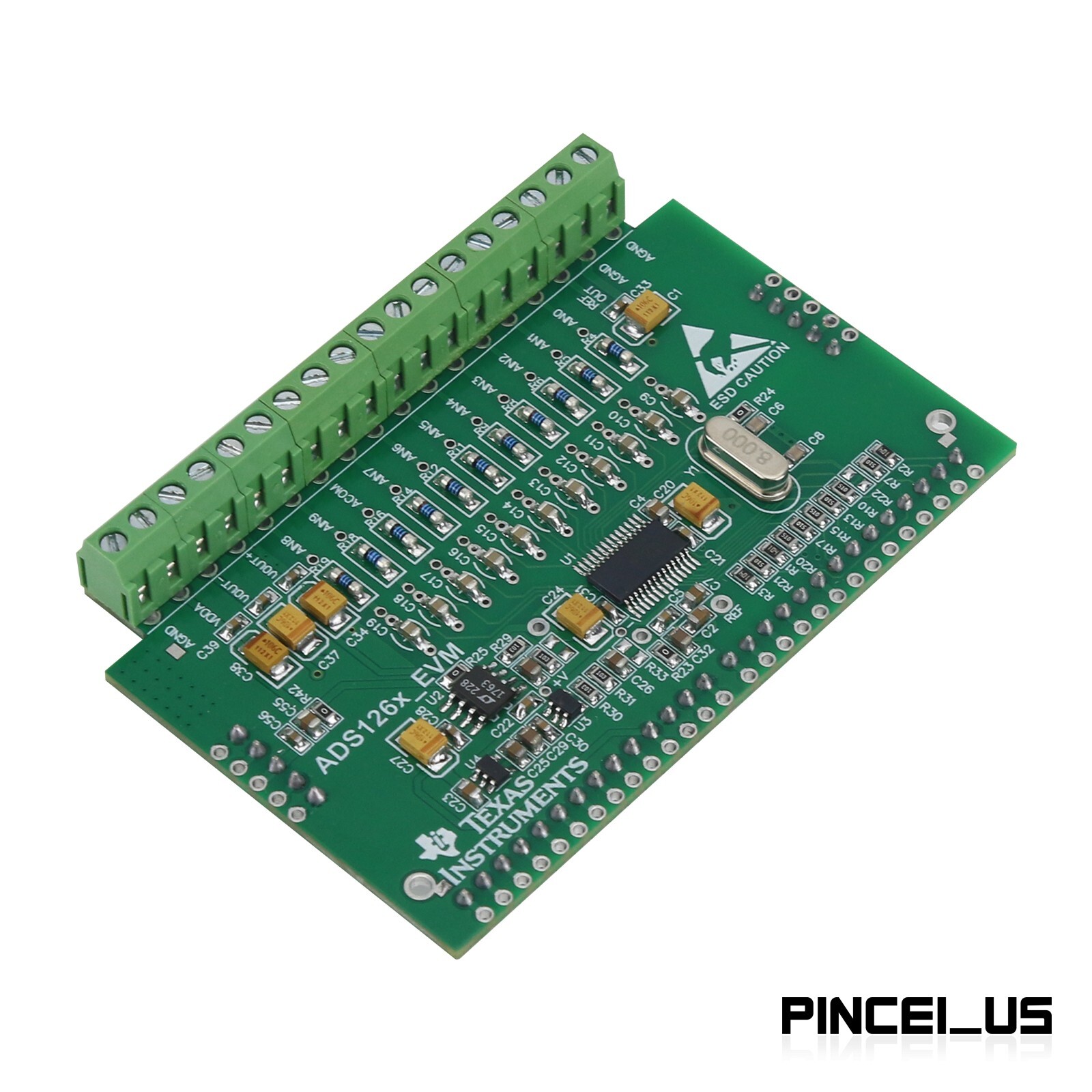 ADS1263 Industrial Version 32Bit ADC Module Analog to Digital Converter Module