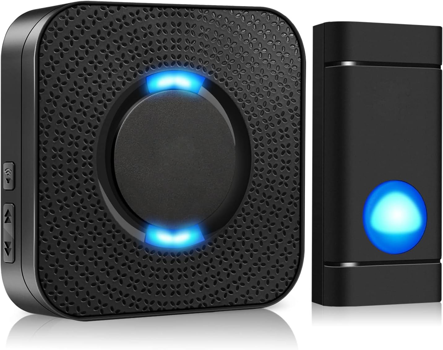 Wireless Doorbell- Waterproof-1300 ft Range-58 Melodies-5 Volume Level-LED Flash