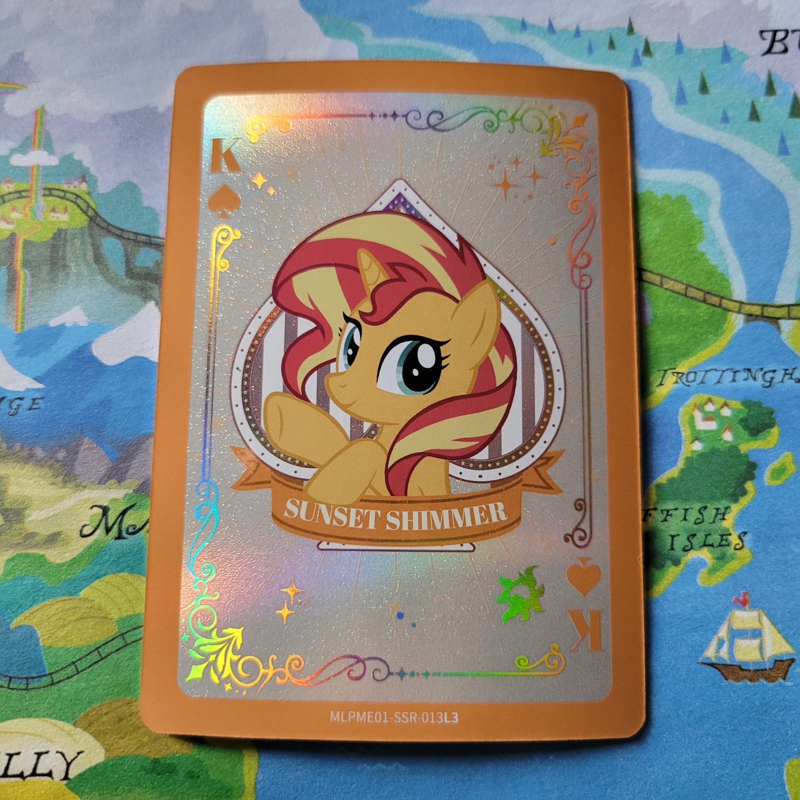 Sunset Shimmer Spades MLPME01-SSR-013 Kayou My Little Pony Card English SSR