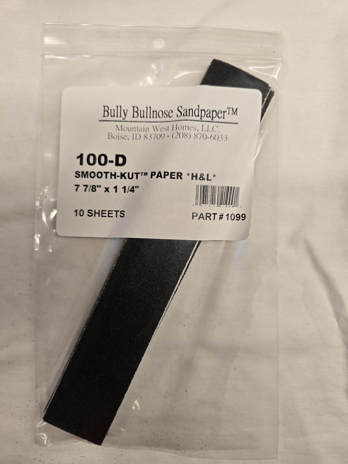 Bully Bullnose sandpaper 100 Grit