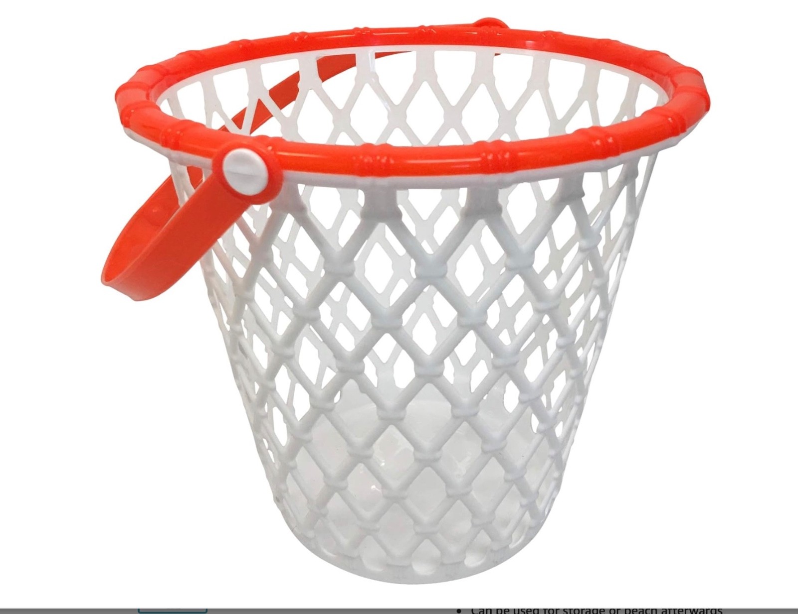 NEW Basketball Halloween Easter Candy Bucket Sports Treat Toy Basket Seasonal