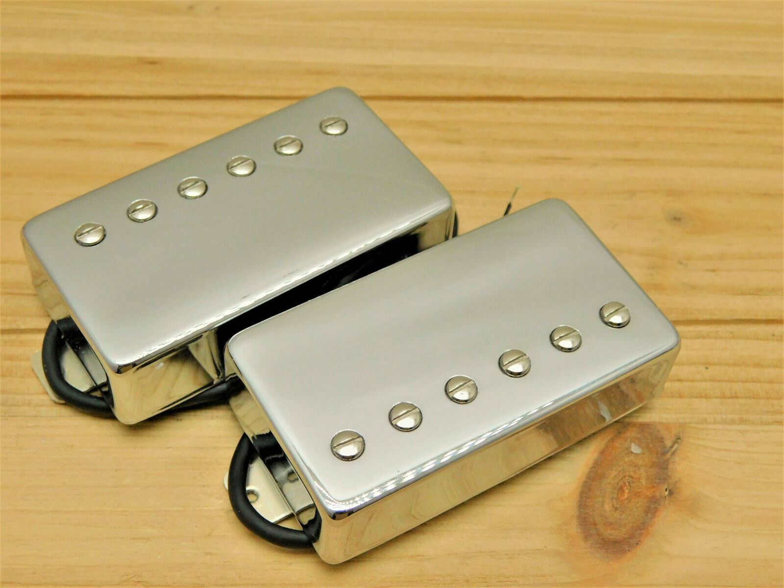 G.M. ND Humbucker Set Neodymium Magnets Chrome