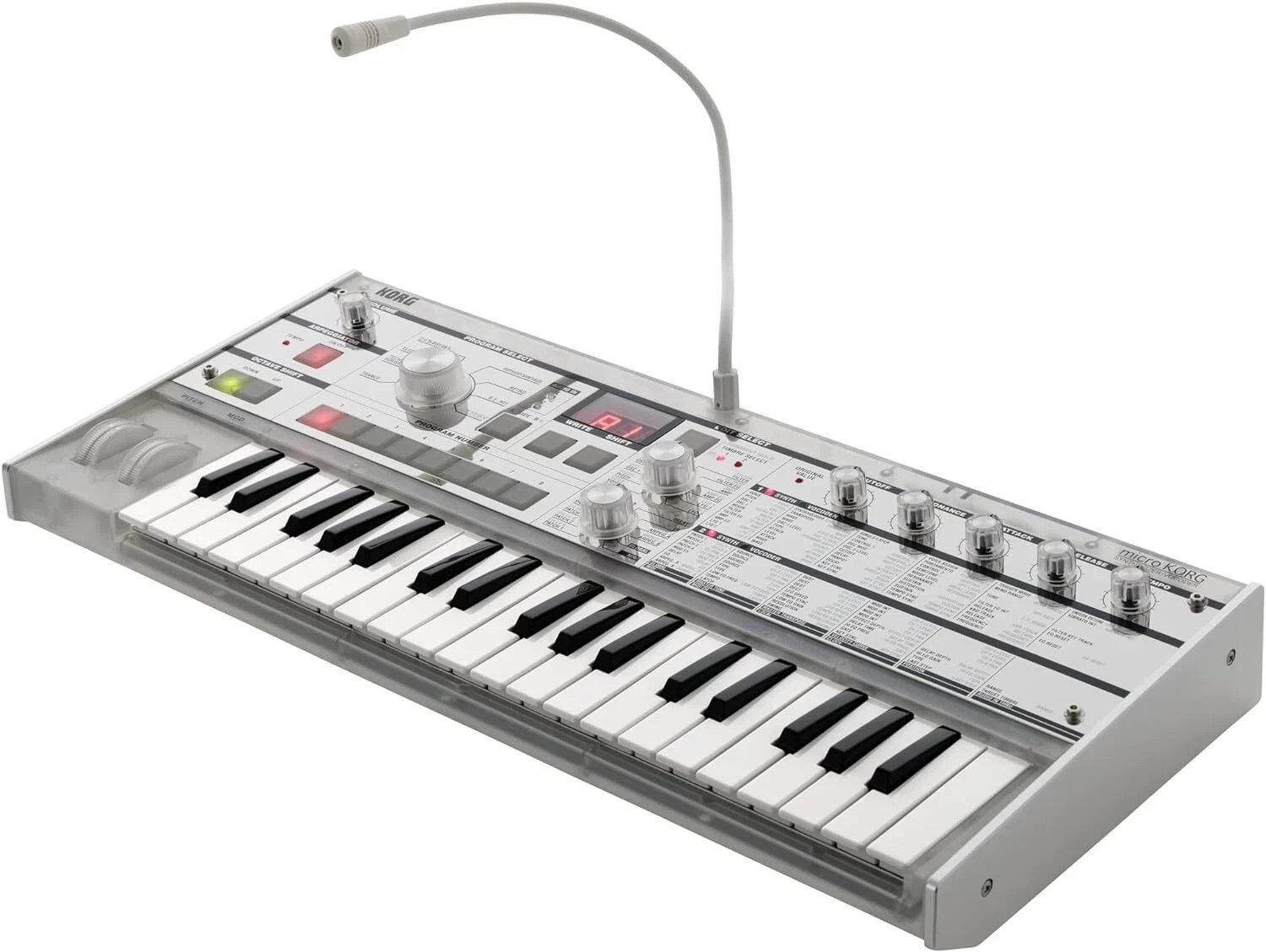 KORG microKORG Crystal Analog Synthesizer Vocoder 37-Key Keyboard BRAND NEW