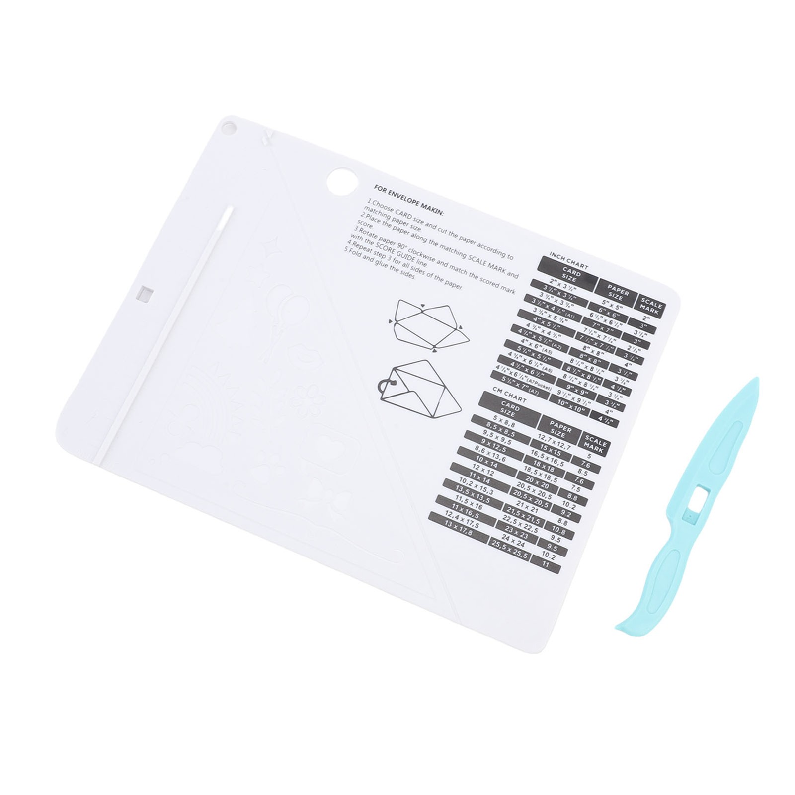 Scoring Board Multi Purpose Versatile Tool For Card Making