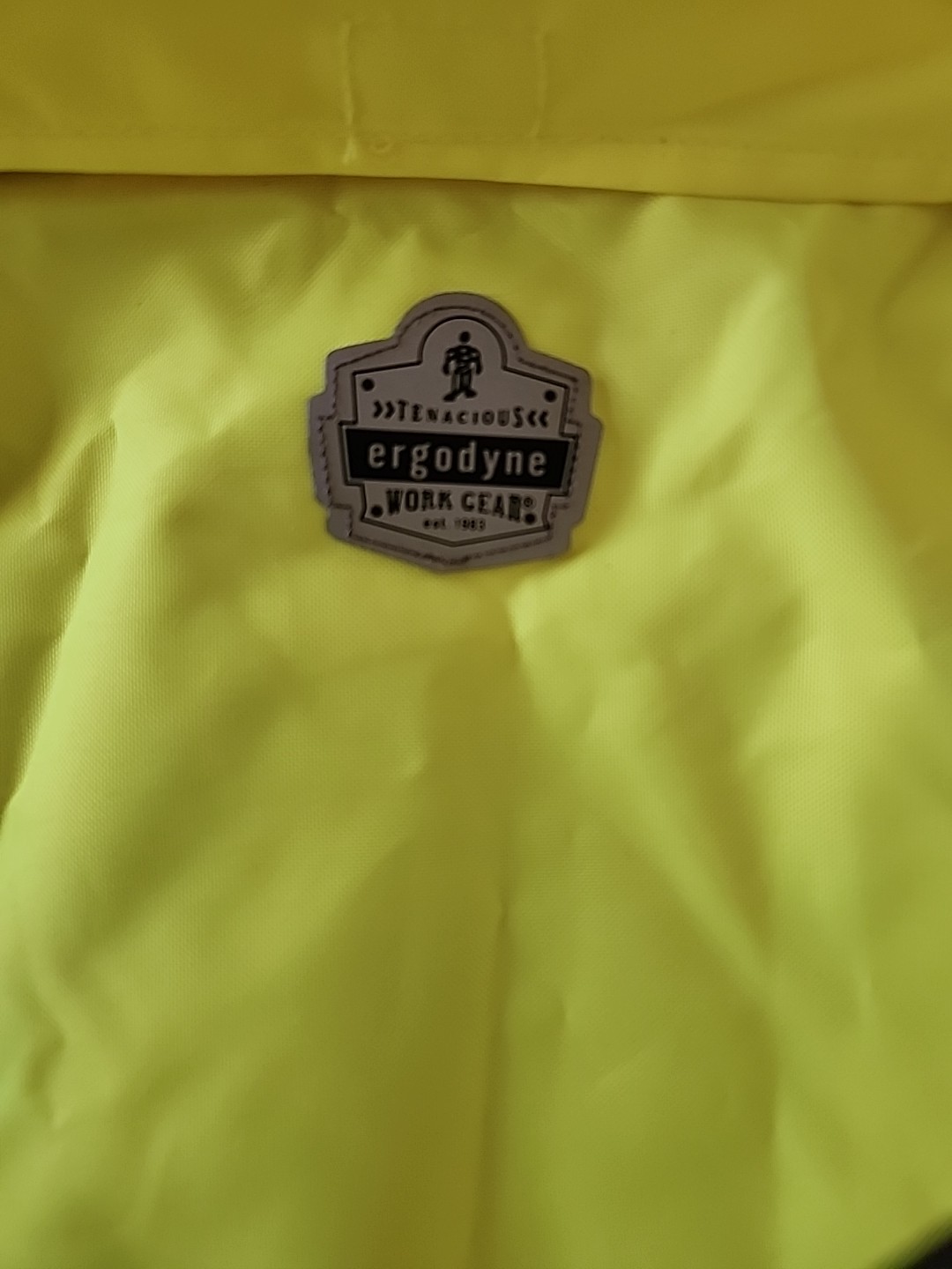 Tenacious Work Gear Glowear 8377 Reflective Jacket Size XLarge Ergodyne New!