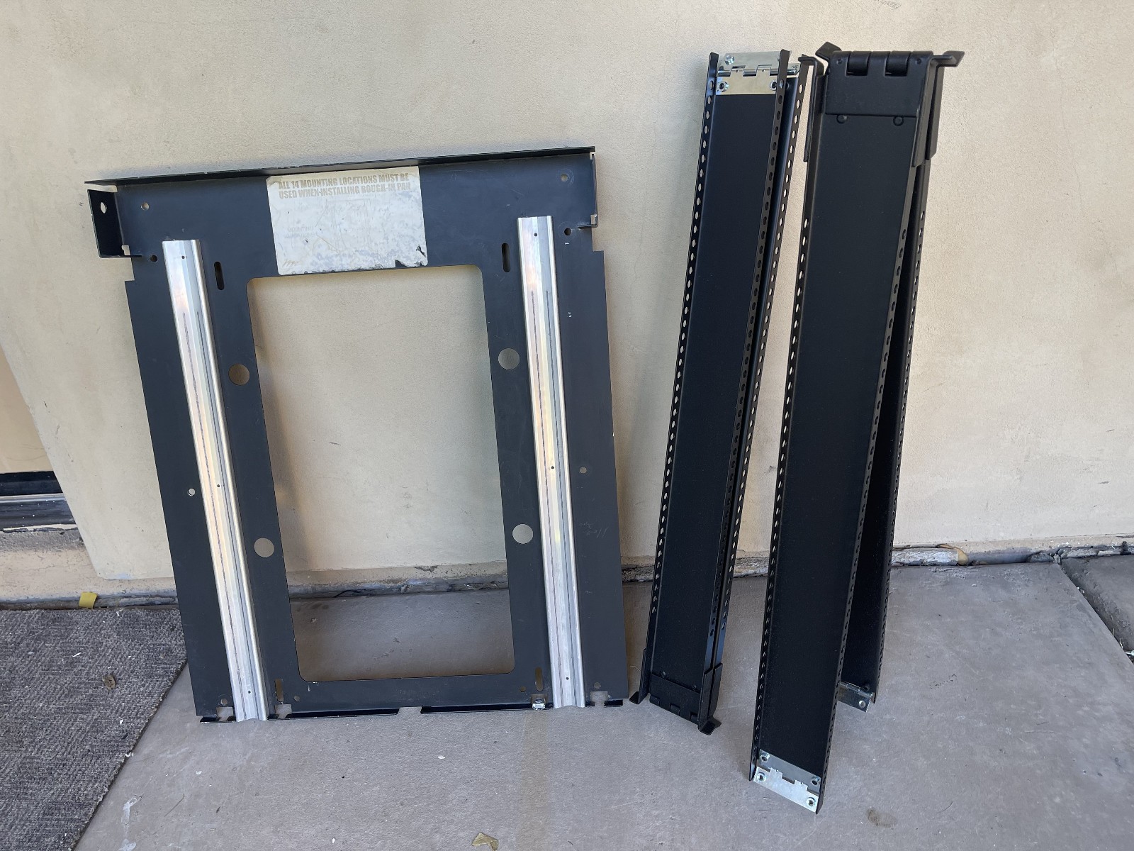 Middle Atlantic AX-SXR-43 43U Millwork & In-Wall Rotating AXS A/V Rack System