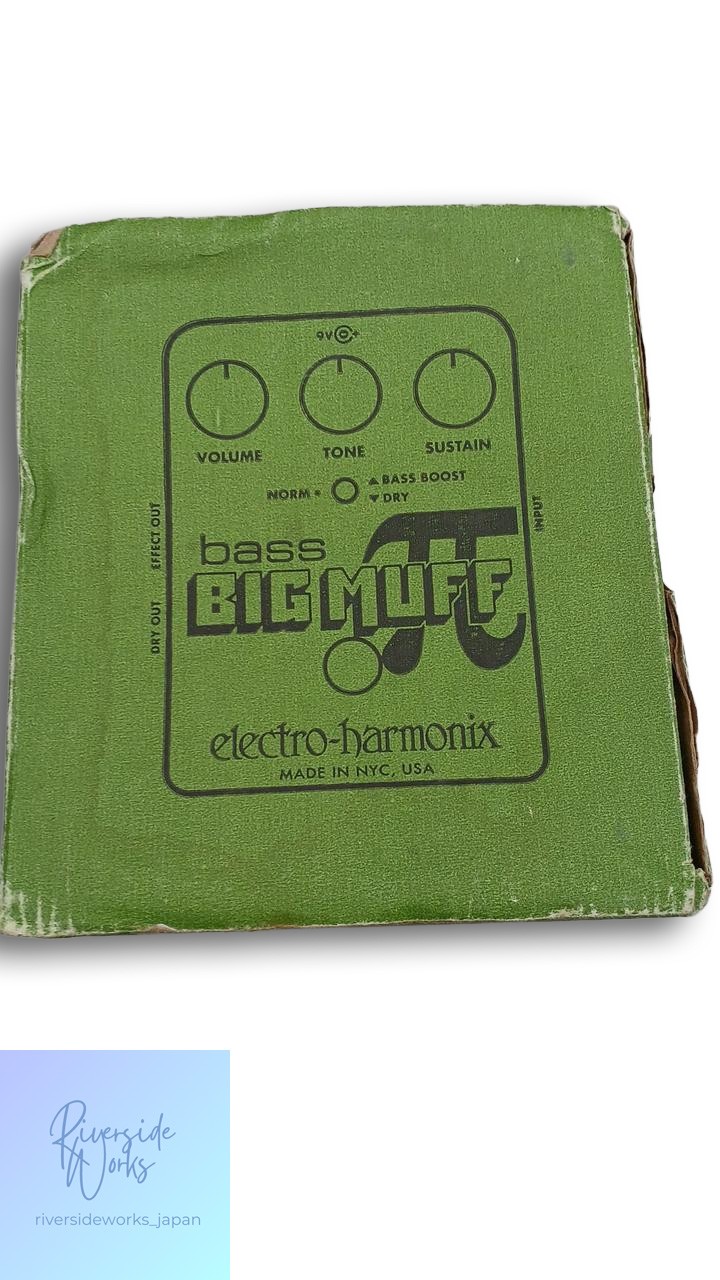 ELECTRO HARMONIX BASS BIG MUFF Effect Pedal Used JP