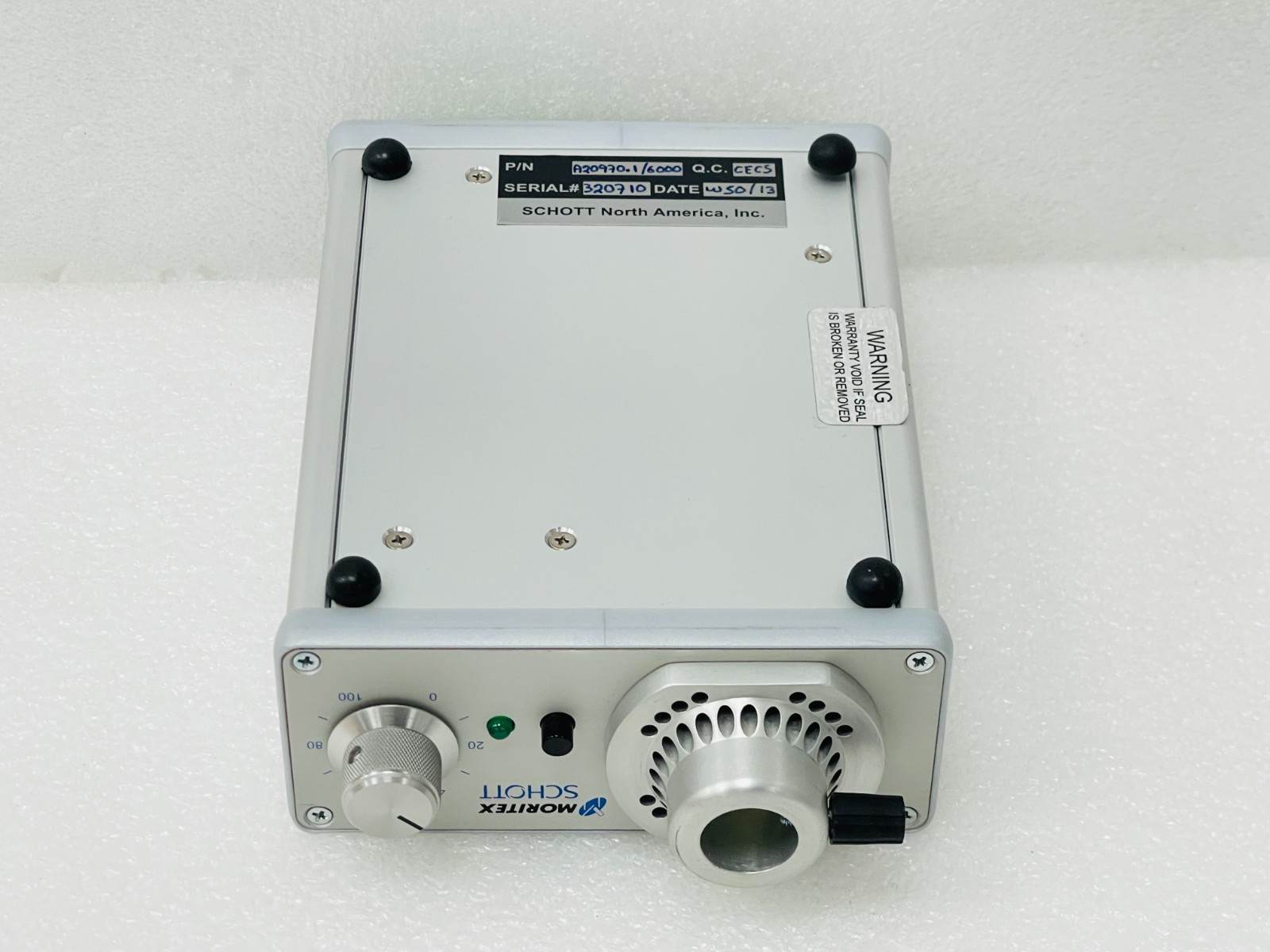 USED - Moritex Schott LLS3 A20970.1/6000 LED Light Source Illuminator