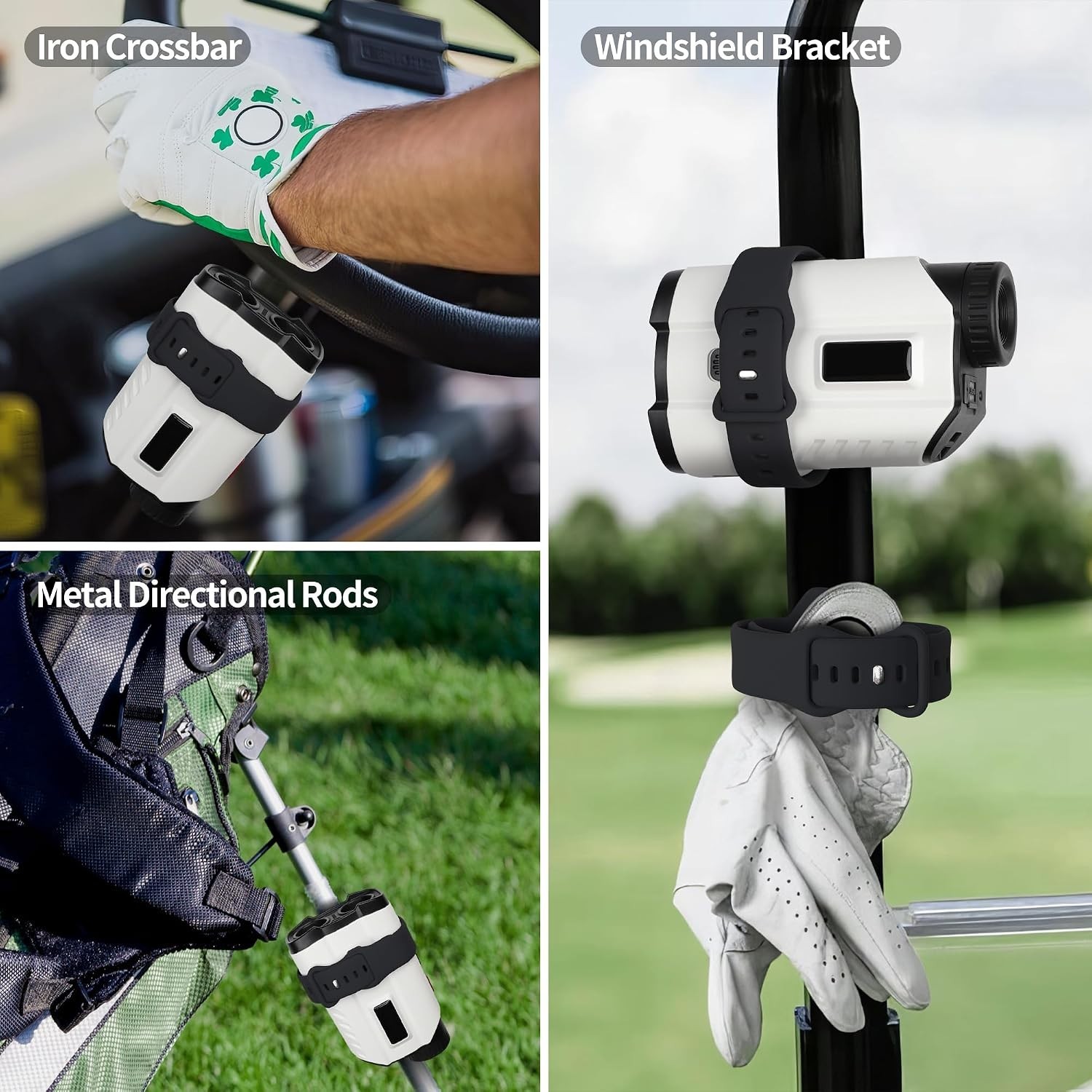 Rangefinder Magnetic Strap for Golf - Adjustable Range Finder Holder with Str...
