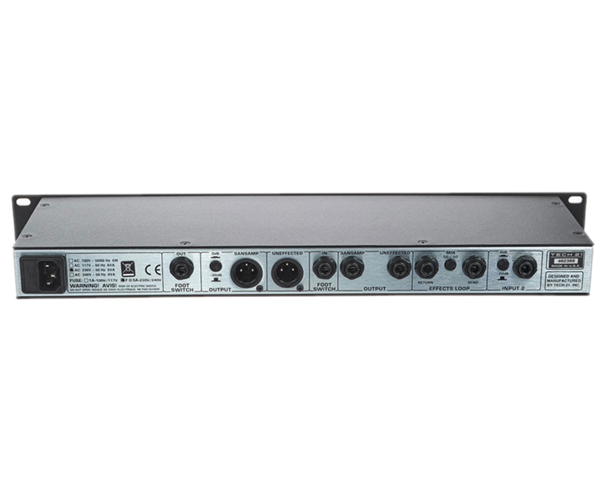Tech 21 SansAmp RBI Rackmount Bass Pre-Amp - Open Box