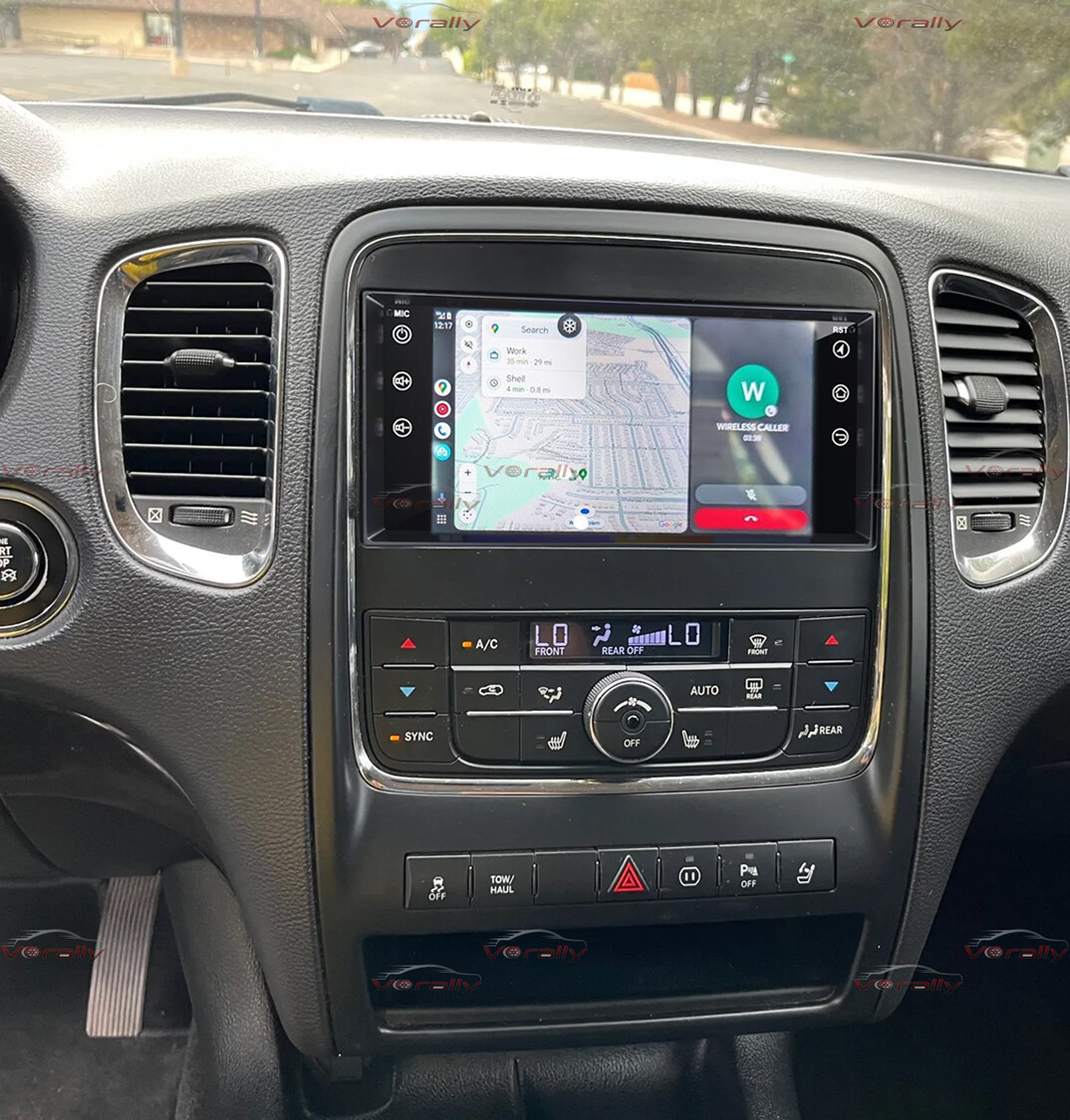 For 2011 2012 2013 Dodge Durango Apple CarPlay Android Auto Radio GPS WIFI
