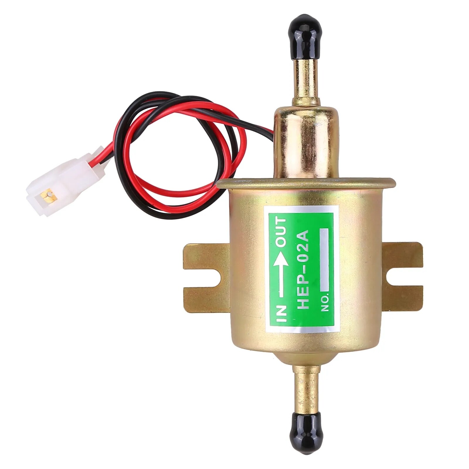 HEP-02A Inline Universal 12V Low Pressure Gasoline Diesel Electronic Fuel Pump