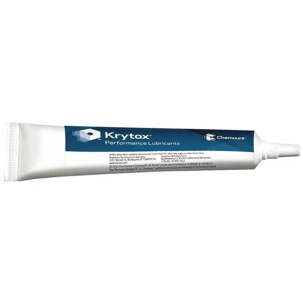 Krytox 0.5 oz., Tube, Synthetic, White GPL-206 Krytox GPL-206 0.5 oz. White
