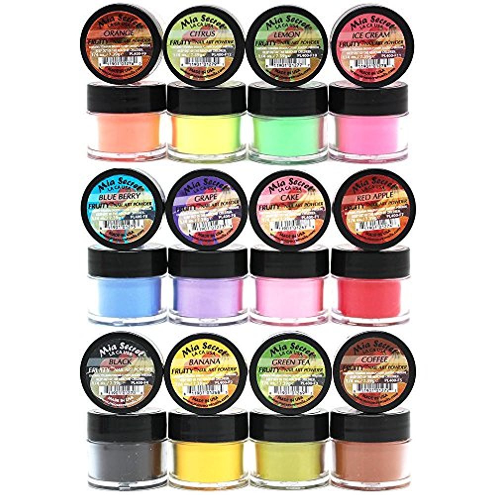Mia Secret Acrylic Powder - Fruity Collection 1/4oz Jar ( Pick your Color )