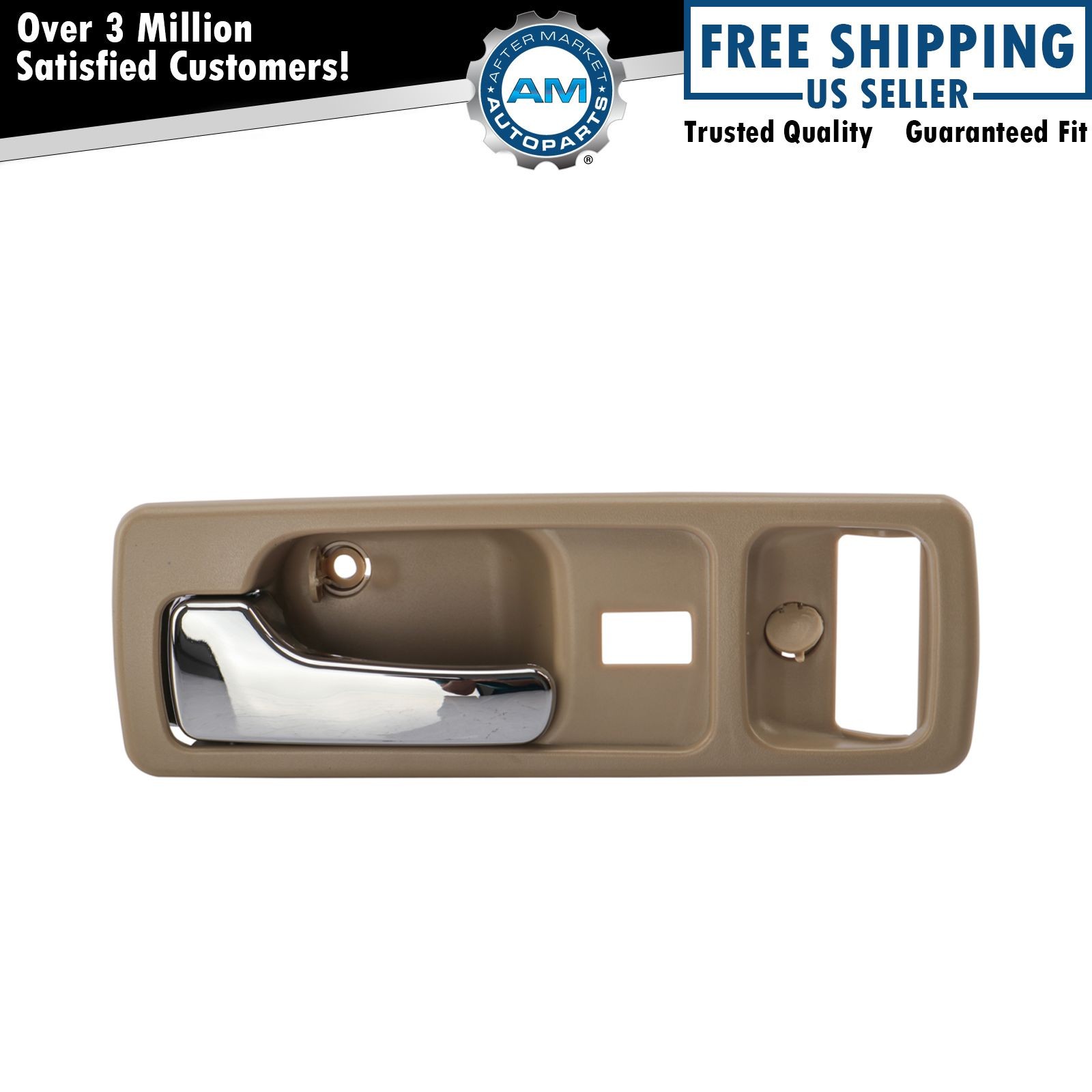 Left Interior Door Handle Tan For 1990-1993 Honda Accord