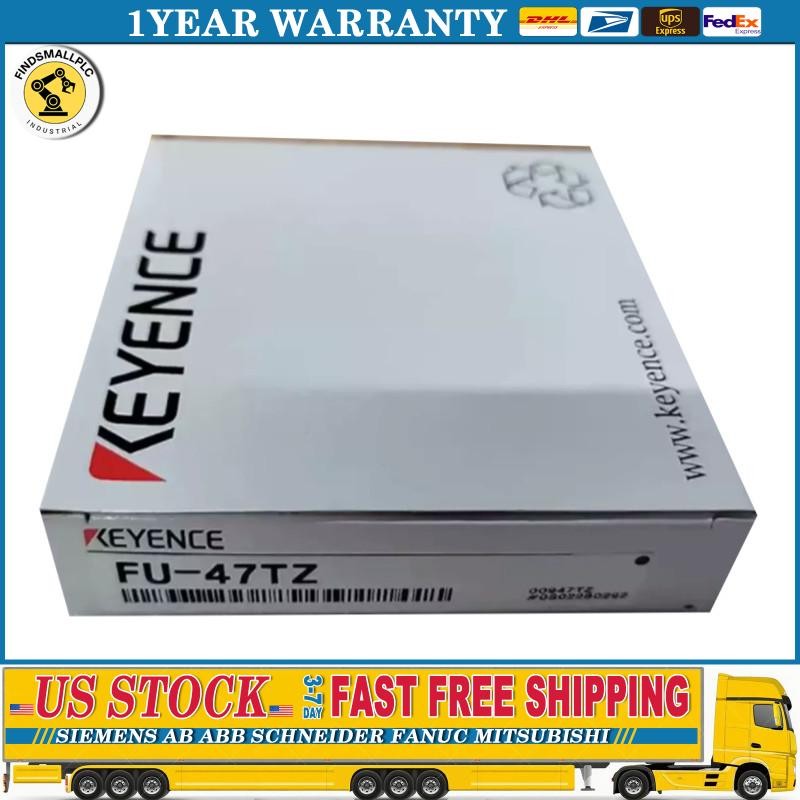New In Box Keyence FU-47TZ Fiber Optic Sensor Switch FU47TZ Cable