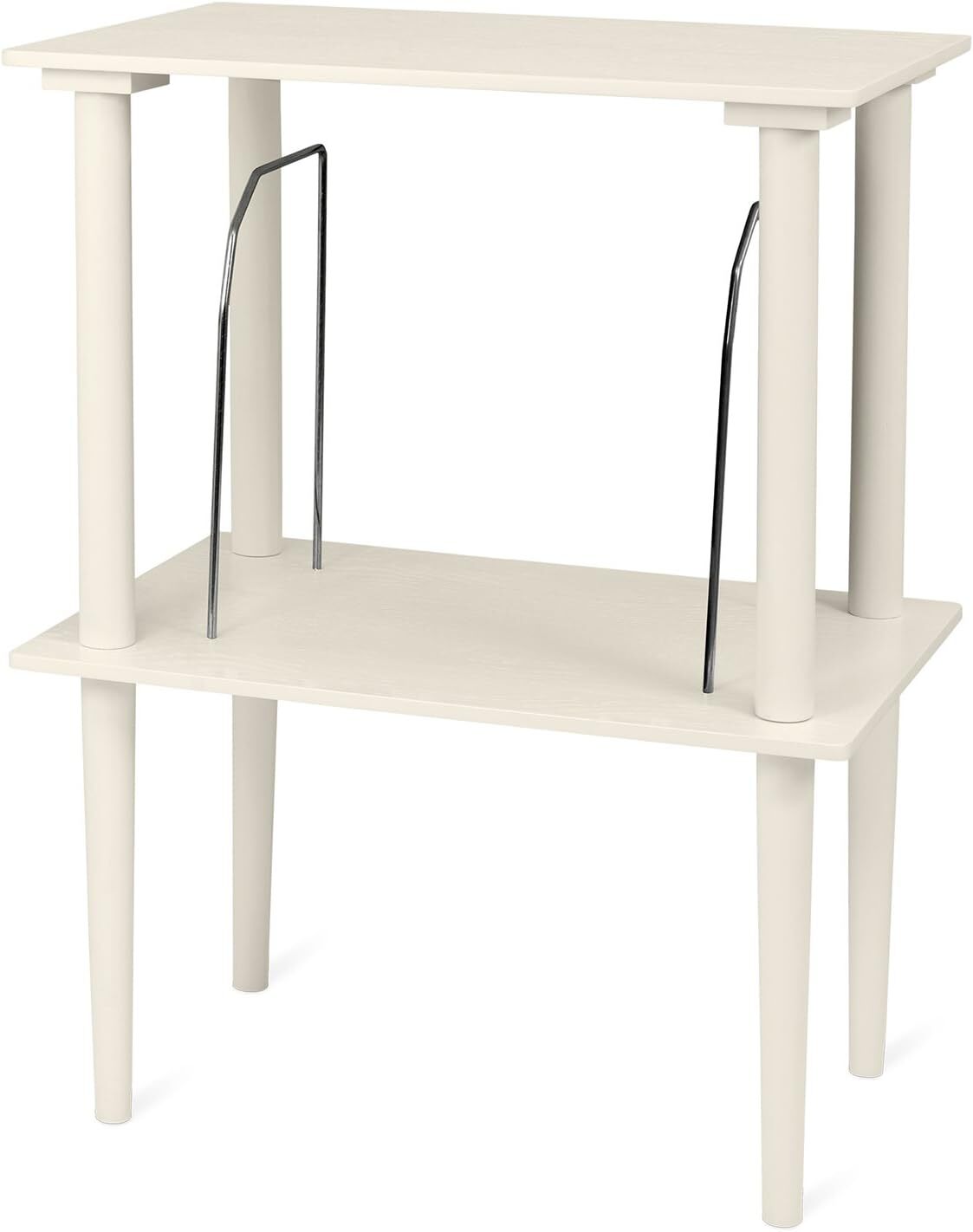Victrola Innovative Technology Record Stand Turntable White 1SFA,